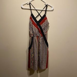 Patterned Woman’s Dress